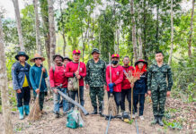 “ร่วมมือ ช่วยกันทำแนวป้องกันไฟป่า และป้องกัน PM 2.5 ”