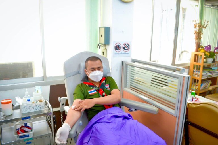 “ทหารชายแดนจิตอาสา บริจาคโลหิต ช่วยเหลือชีวิตเพื่อนมนุษย์”