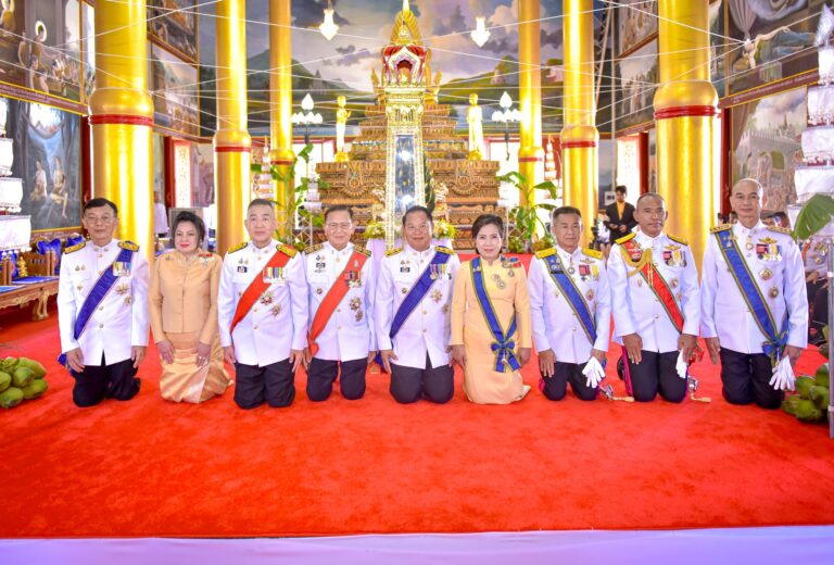 พิธีเวียนเทียนสมโภชน้ำพระพุทธมนต์ศักดิ์สิทธิ์