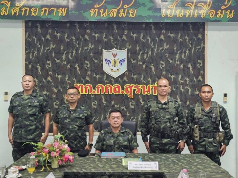 “คณะทำงานด้านการข่าว ทบ. ตรวจเยี่ยมการปฏิบัติงานของกองกำลังป้องกันชายแดน”