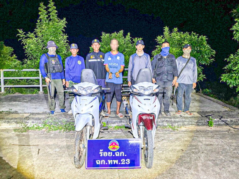 รวบผู้กระทำความผิด 2 ราย พร้อมรถจักรยานยนต์ จำนวน 2 คัน
