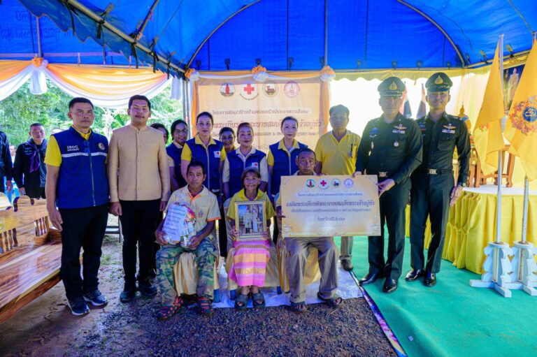 “ พิธีมอบบ้านโครงการซ่อม/สร้างบ้านครอบครัวเปราะบาง ”