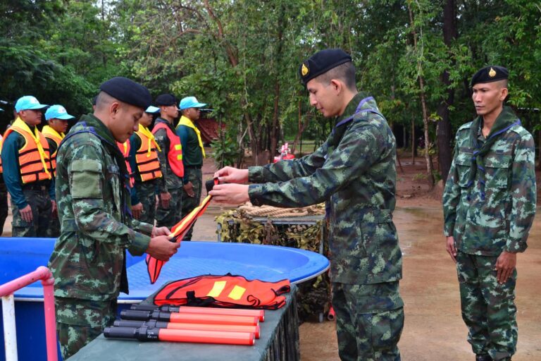 ตรวจความพร้อมด้านบรรเทาสาธารณภัย พร้อมช่วยเหลือประชาชนในทุกโอกาส