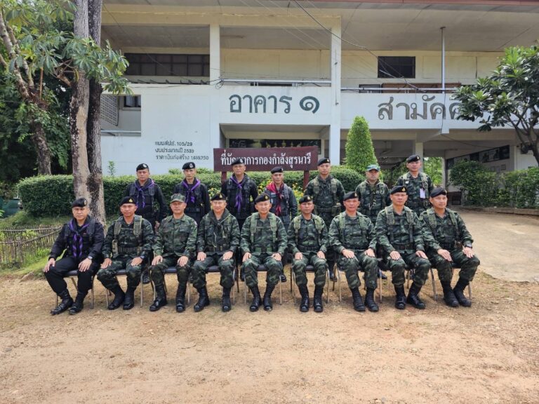 ผู้บัญชาการกองกำลังสุรนารี ตรวจเยี่ยมการปฏิบัติงานพื้นที่ จ.อุบลราชธานี