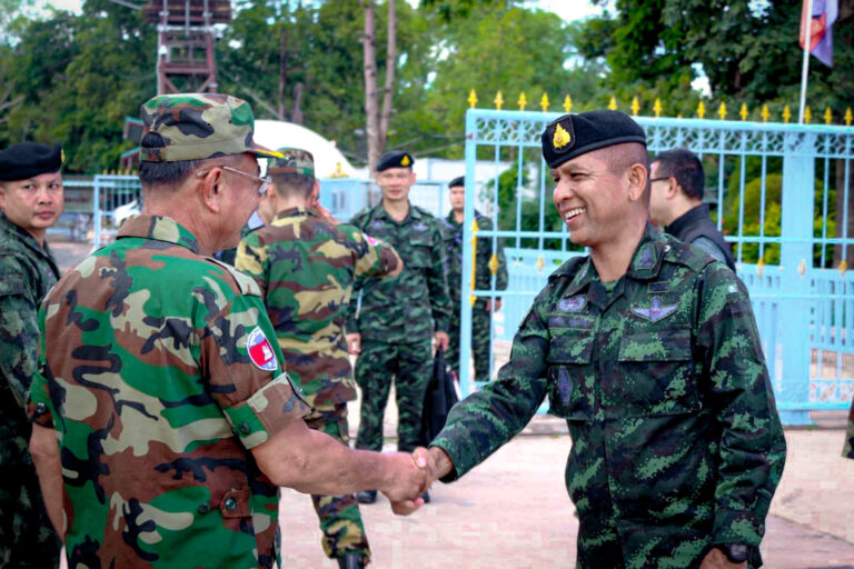 รองผู้บัญชาการกองกำลังสุรนารี ร่วมประชุมพบปะพัฒนาสัมพันธ์ ไทย – กัมพูชา