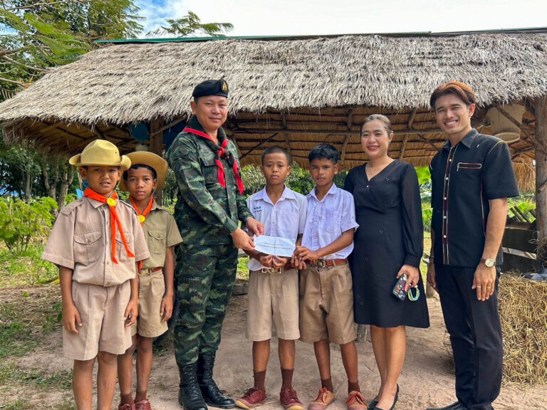 โครงการทหารพันธุ์ดี “ชุมชนเบิกบาน อาหารปลอดภัย
