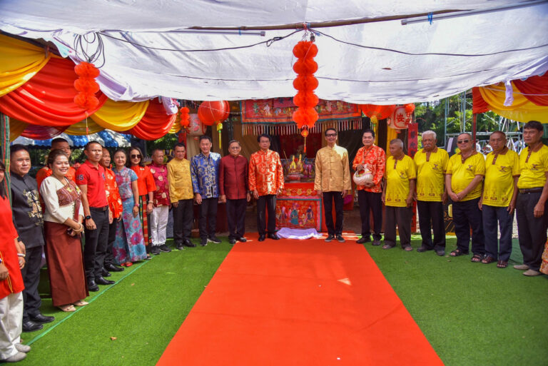 กิจกรรมงานศาลเจ้าพ่อเมืองที ประจำปี 2568