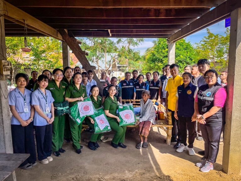 “กำลังใจจากบ้าน” สานสายใย อุ่นไอรัก สู่ชายแดน ต้อนรับเทศกาลปีใหม่