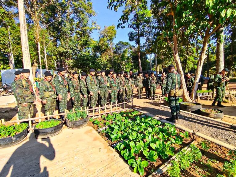 ทหารชายแดน ดำเนินโครงการทหารพันธุ์ดี