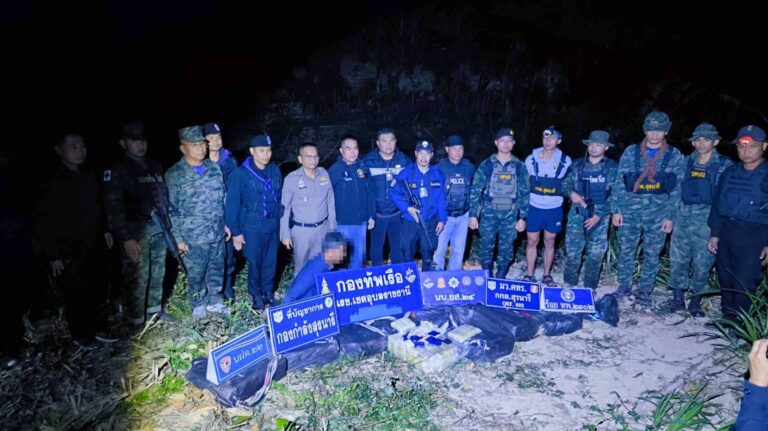 “ซุ่มสกัดจับยาบ้า รวบผู้กระทำความผิด พร้อมของกลางยาบ้า 1,000,000 เม็ด