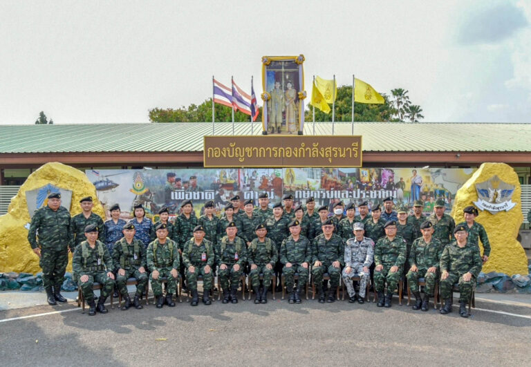 ให้การต้อนรับคณะ วสท.สปท. ศึกษาดูงานในพื้นที่ กกล.สุรนารี