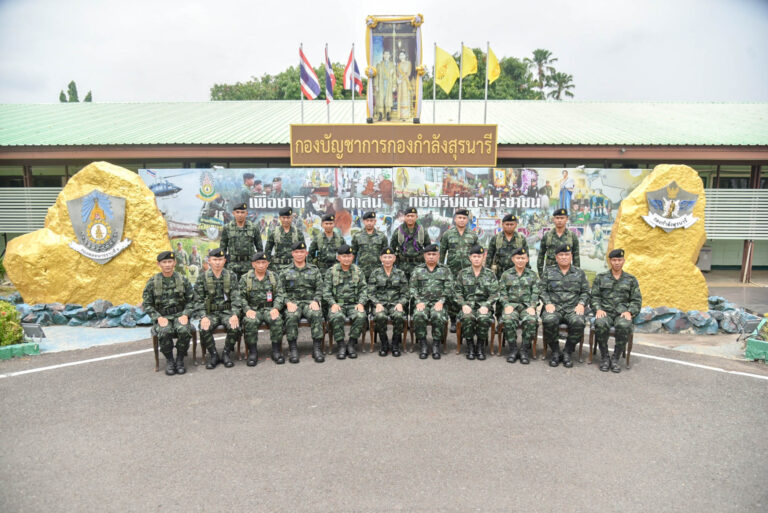 เจ้ากรมการทหารสื่อสาร ตรวจเยี่ยมการปฏิบัติงานของกองกำลังสุรนารี